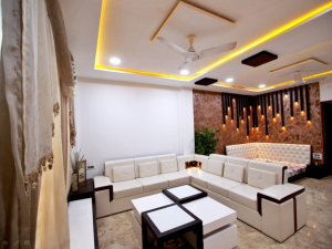  Interior for bungalow of Mrs Vrinda Agrawal at Indore
